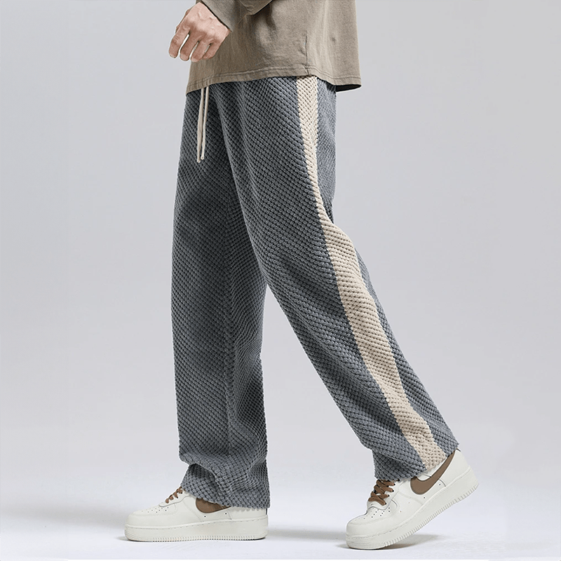 Rubén | Pantalón de chándal de hombre en tejido waffle