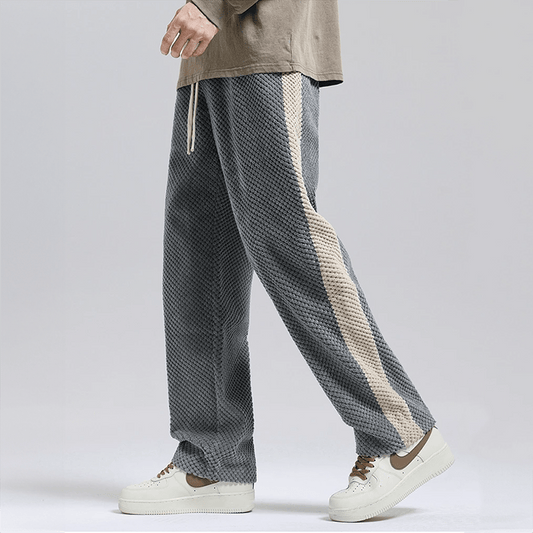Rubén | Pantalón de chándal de hombre en tejido waffle