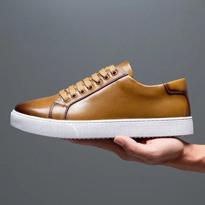 Enzo | Zapatillas de piel para hombre