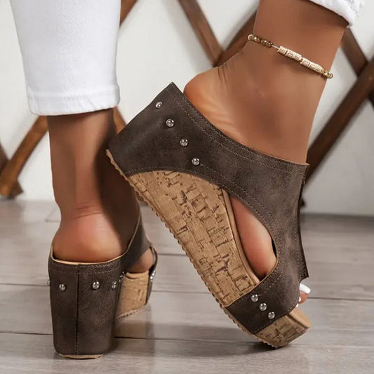 Candela | Sandalias de cuña verano