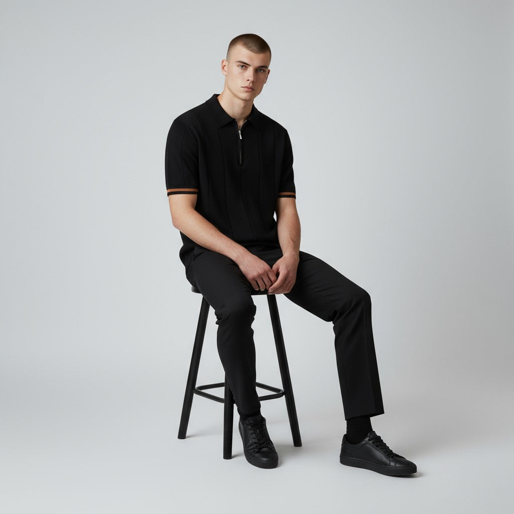 Emilio | Polo de hombre con cremallera