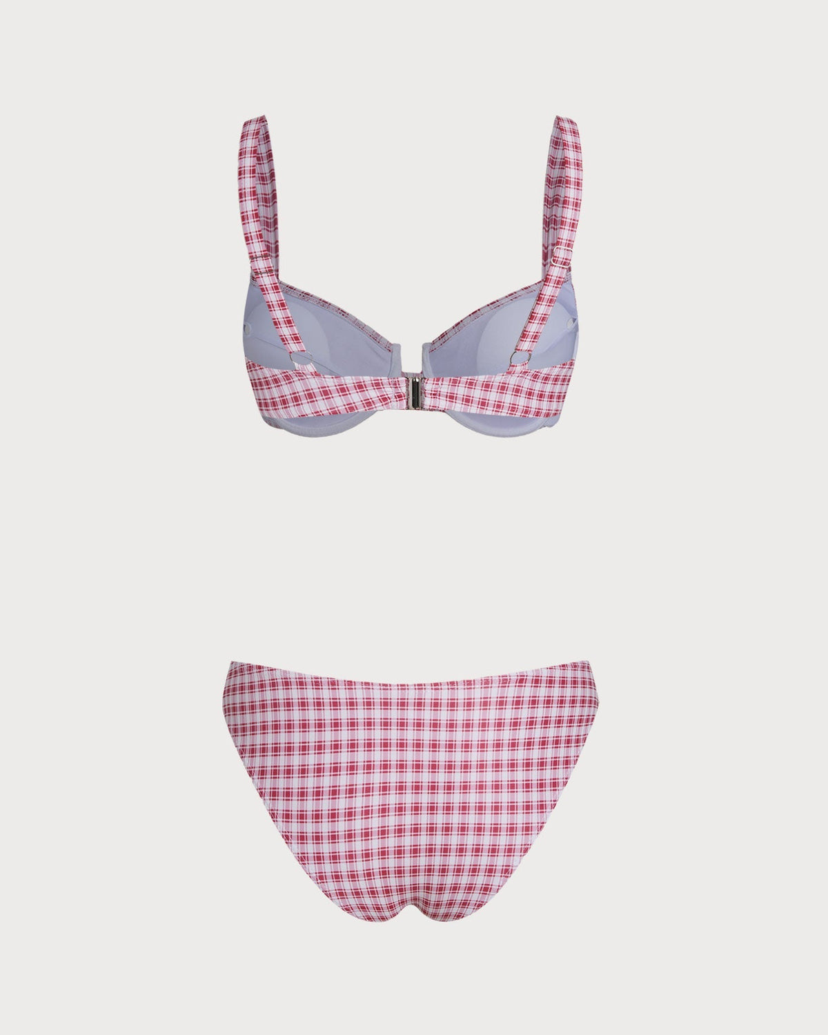 Leire | Bikini de cuadros con aro